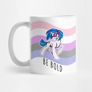 MLPRIDE Vinyl Scratch / Genderfluid Mug